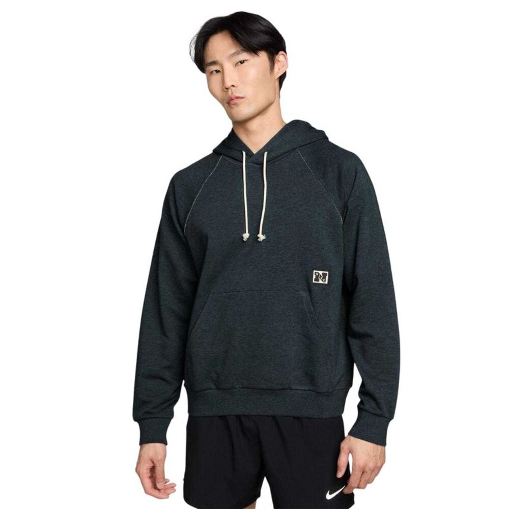 Nike Mens Heritage Logo Pullover Hoodie / Seaweed